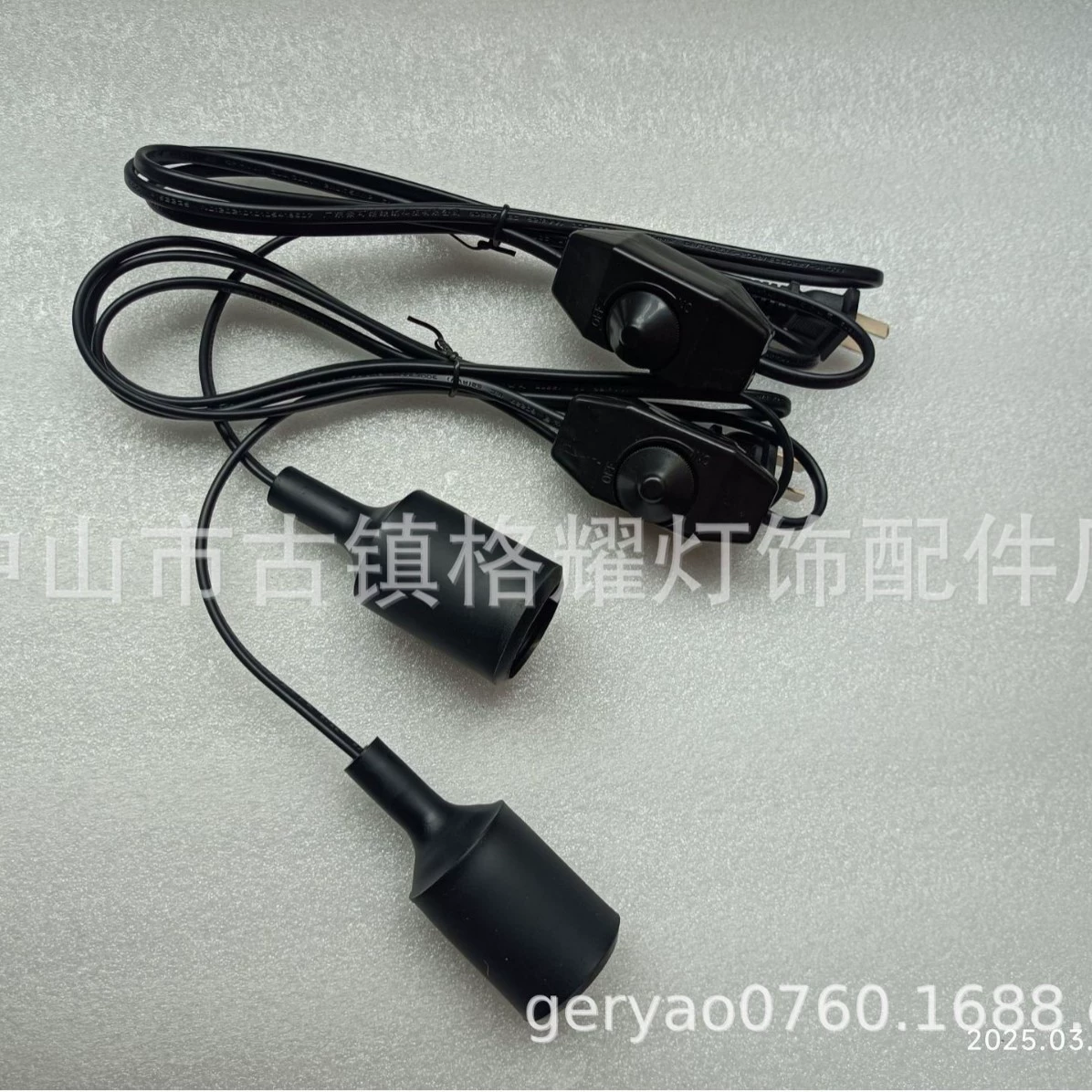 Настольная лампа Соляной провод 2 м 0,75 Квадратный плоский вставка 220V 5A триммер переключатель силиконовый чехол E27 головка лампы