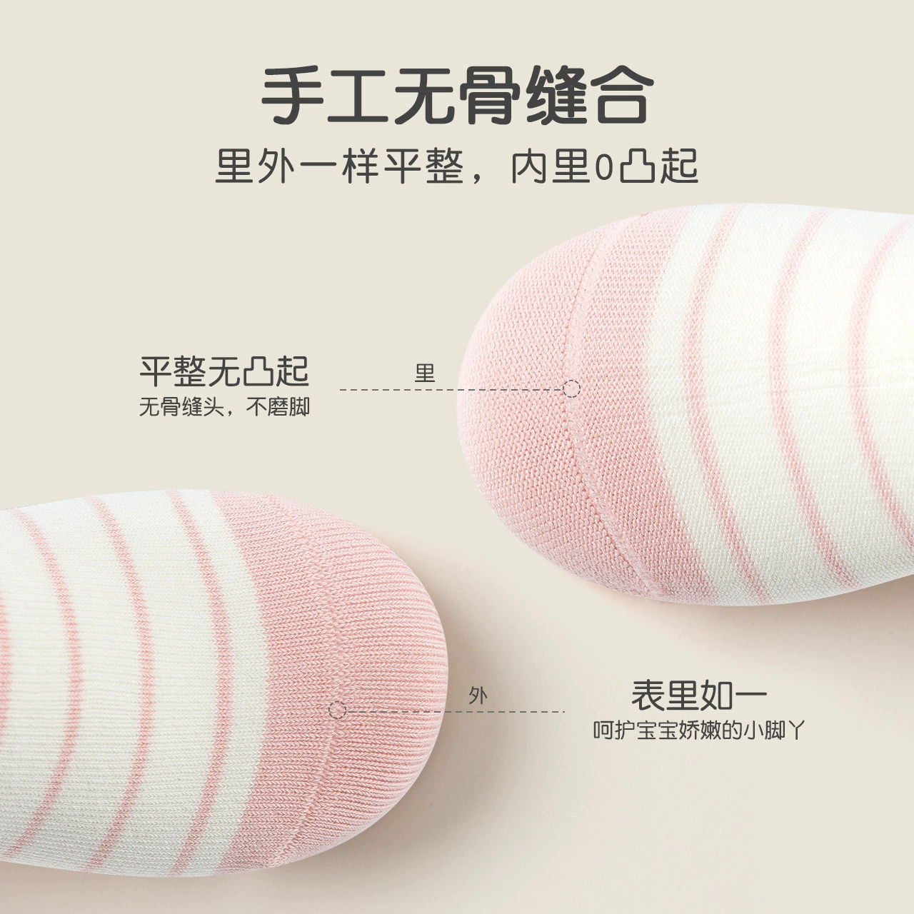 Demi-season children's cartoon socks for men and women, Korean style, mid-length