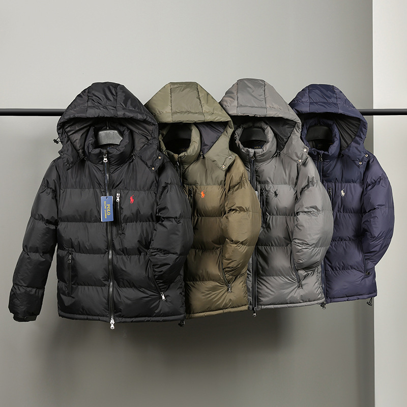American-Style Black Bomber Jacket, Heavyweight Loose-Fitting Thick Coat, Cross-Border Casual Hooded Cotton-Padded Fleece Jacket American-Style Black Bomber Jacket, Heavyweight Loose-Fitting Thick Coat, Cross-Border Casual Hooded Cotton-Padded Fleece Jacket