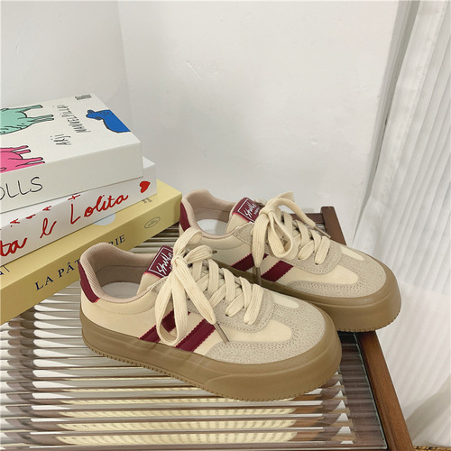 Japanese college style versatile canvas shoes for women  students Korean version sports and leisure trendy shoes Harajuku Internet celebrity live broadcast shoes