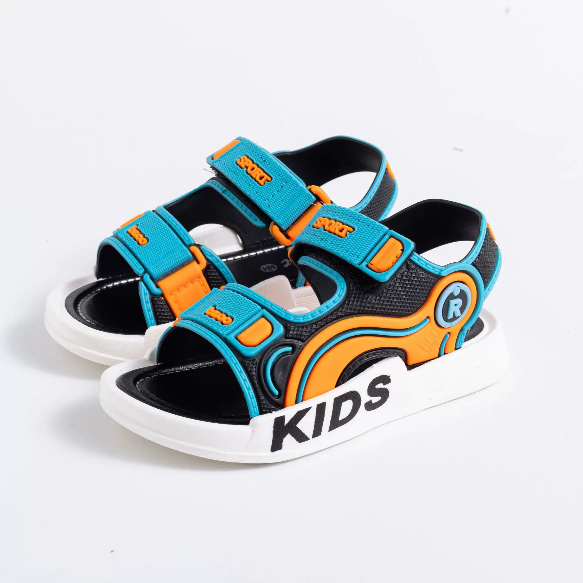 25 новых моделей детских сандалий повседневные ученики начальной школы на мягкой подошве пляжный липучка для мальчиков