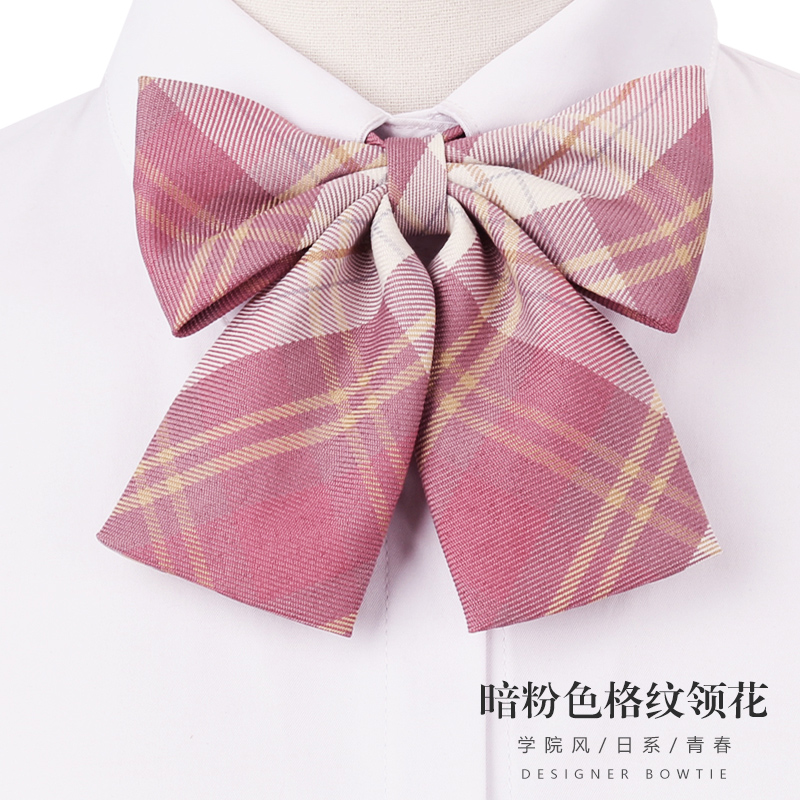 ↬↬↬다크핑크 체크무늬 칼라 플라워 핫세일 [핫스타일] ↞ ↞ ↞