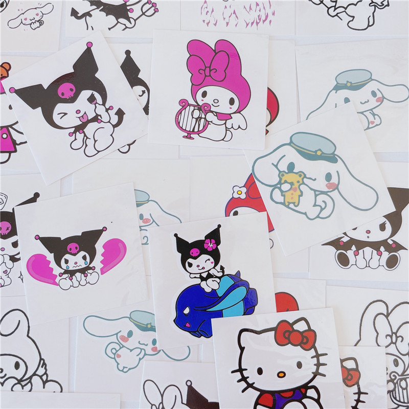 Diablo Cartoon Tattoo Sticker Waterproof Internet Celebrity Decorative Girl Simulation Sticker Lasting and Realistic Diablo Cartoon Tattoo Sticker Waterproof Internet Celebrity Decorative Girl Simulation Sticker Lasting and Realistic