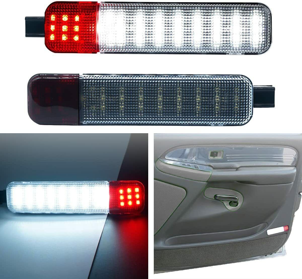 Aplicable a Chevrolet Solode Silverado lámpara de puerta GMC lámpara de puerta de bienvenida lámpara de puerta lámpara de puerta interior lámpara de puerta