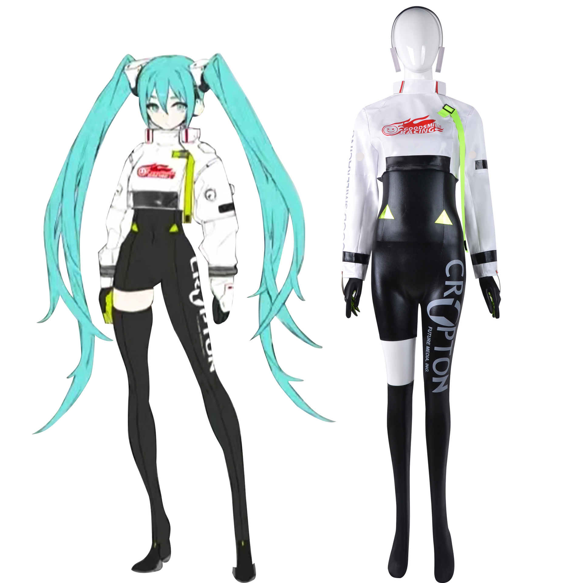 Beishui Trade Virtual Idol Racing Suit cos Secondary Playing Suit suit Racing Suit cosplay suit