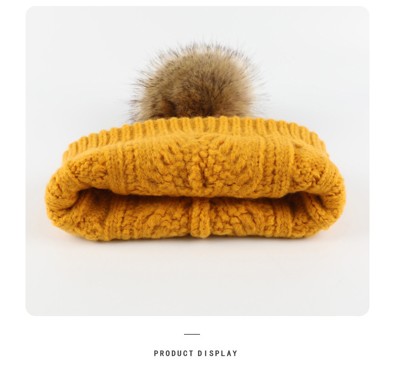 Unisex Simple Style Solid Color Eaveless Wool Cap display picture 7