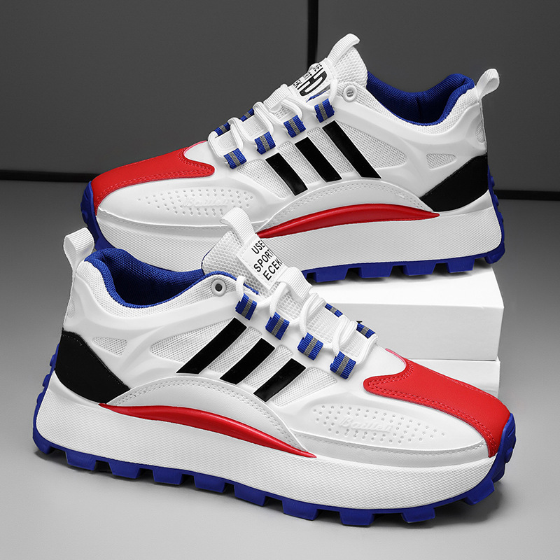 Dopamine 2026 Hot-Selling Ultra-Light Mesh Breathable Versatile Stylish Trendy Campus Influencer Dad Sneakers Men's Sports Shoes