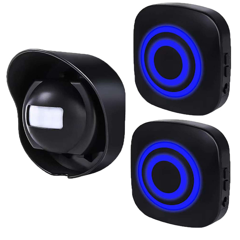 防水感应门铃分体式迎宾器欢迎光临感应器商铺进门门铃报警器批发