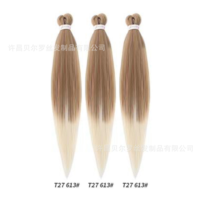 Kit de 3 pelucas EZ Braid – cabello synthetic, colores sólidos/degradé