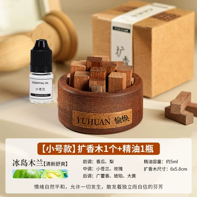 device without fire fragrance indoor – Car Perfume Aromatherapy - car-mounted-firewood-diffuser-contains-5ml-essential-oilicelandic-magnolia
