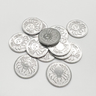 Animation Full-Time Hunter Peripheral Phantom Troupe Spider Coin Kuroro Sisso Two-Dimensional Cos Commemorative Coin