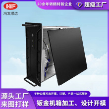 钣金加工铝型材cnc数控激光切割外壳加工定制钣金镀锌4u铝机箱