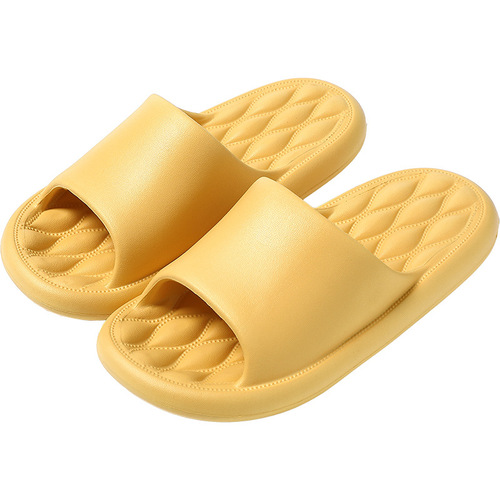 Soft-soled EVA slippers that feel like stepping on shit, household men's summer large size men's bathroom non-slip slippers women's summer wholesale