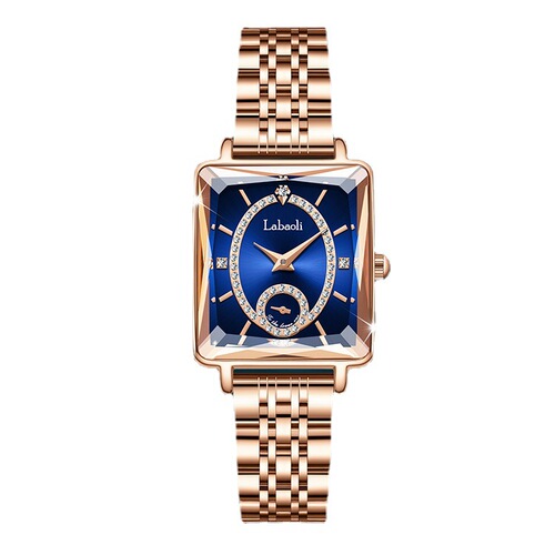 Labaoli/Labaoli light luxury women's watch live broadcast square women's quartz watch Fangsheng clock