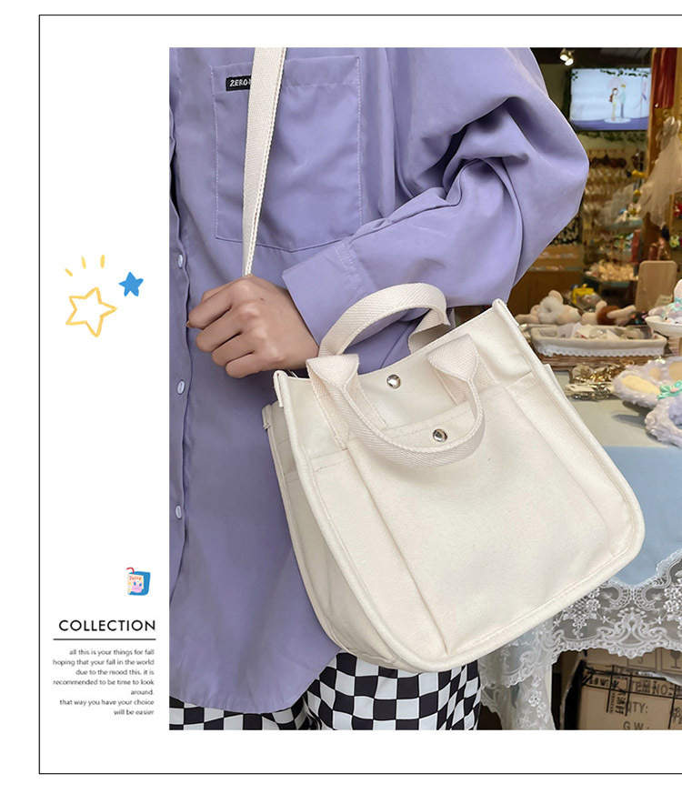ins Japanese and Korean lazy sail bag, large-capacity hand-held shoulder crossbody bag, female college students' class handbag trend undefined