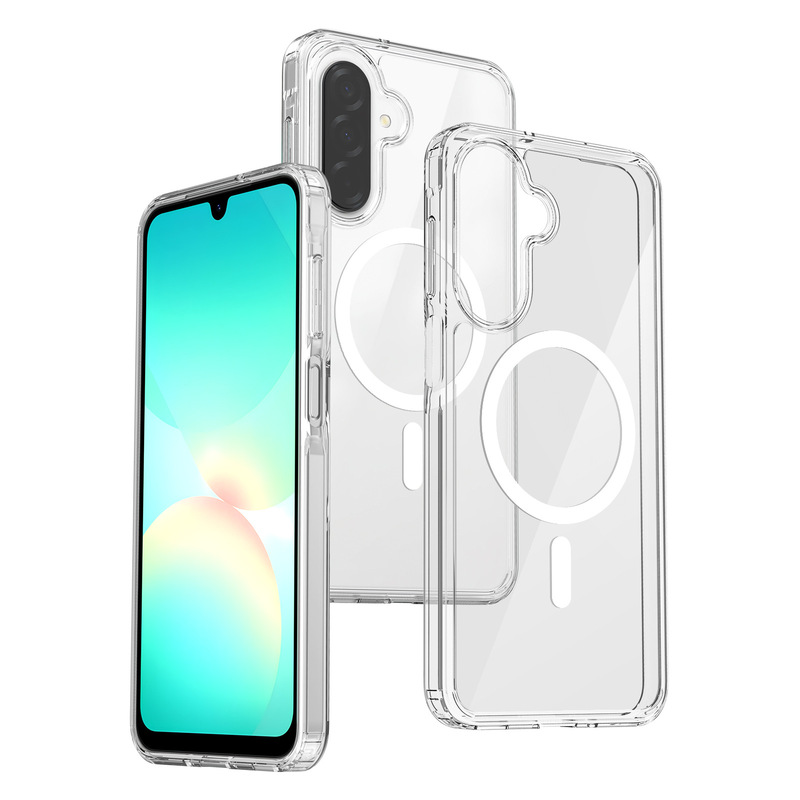 新しいサムスン a17 磁気電話ケース透明 s25Edge アクリル落下防止 iMagsafe 保護カバーに適しています|undefined
