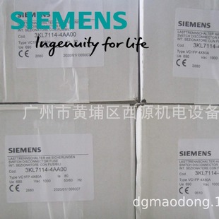 3KL7114-3AA00 Siemens fuse disconnector 3P NH000