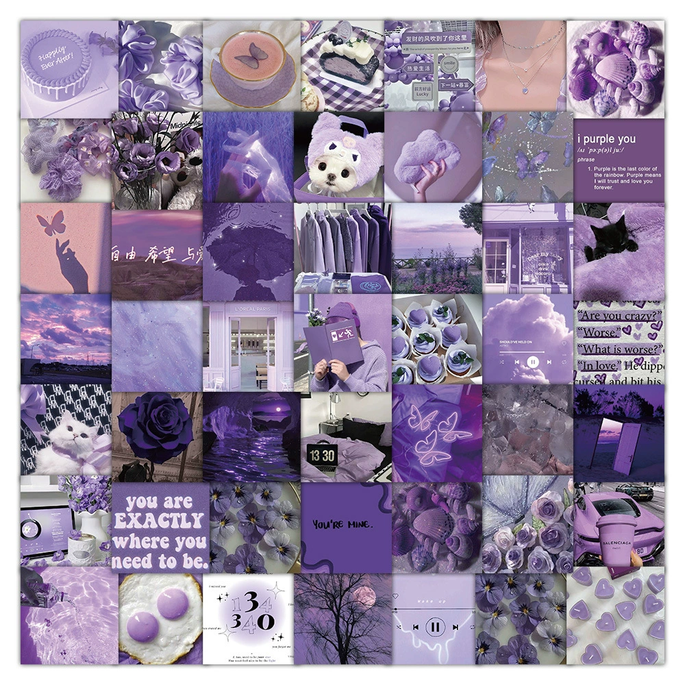Sticker Pack, multi-design aesthetic stickers, 8×8 cm high-quality sheets, assorted counts 60–103 pcs