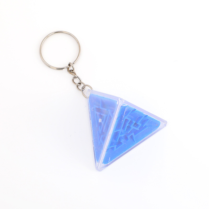 Triángulo tridimensional 3D para niños laberinto de la palma rompecabezas educación temprana caminar laberinto ocio descompresión juguete