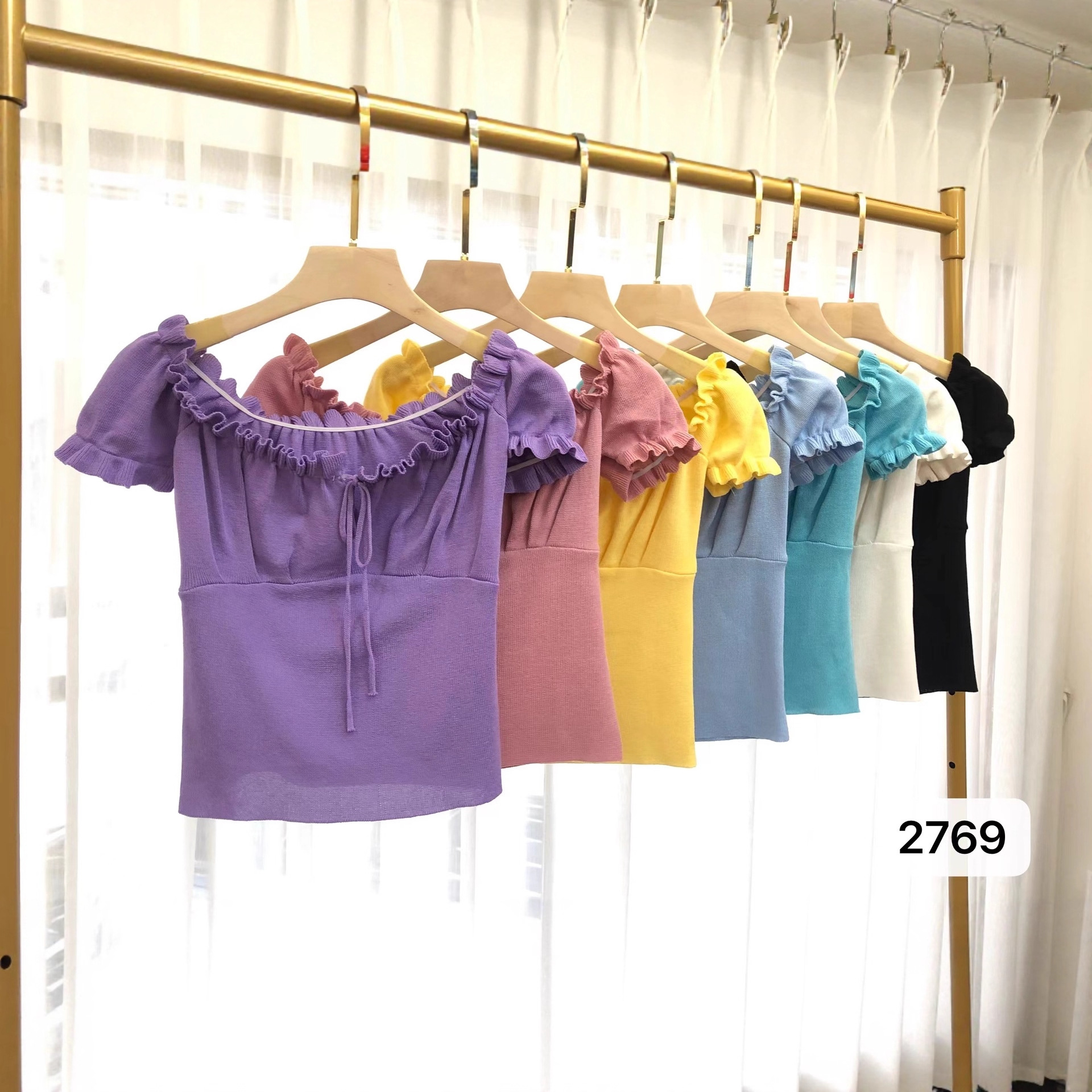 Top de un solo hombro a la moda y elegante para mujer, top de tubo con cordón de diseño de verano image 6