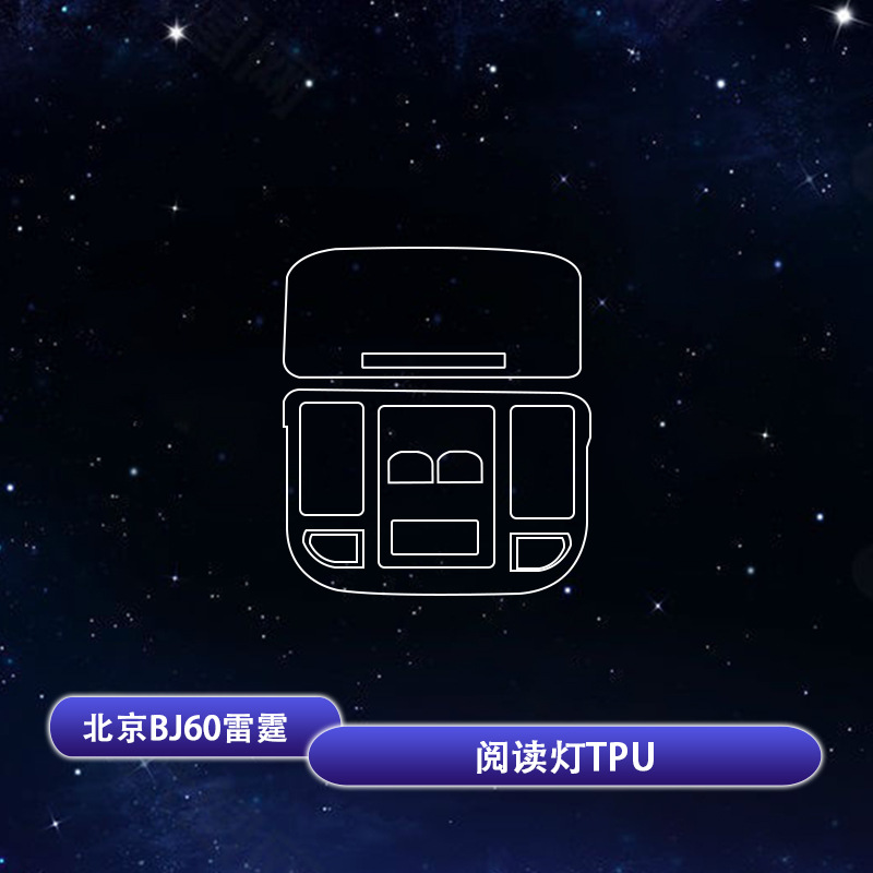 Beijing – Car interior film Navigation Screen Film - baic-bj60-reading-light-tpu