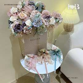 教师节礼物玫瑰花笔送女老师永生花2025新款实用师高颜值创意礼物