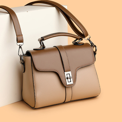 Women's Single Shoulder Top-Handle Bag, Stylish Crossbody Bag with a Sense of Sophistication for Commuting, a Grand Mother Bag