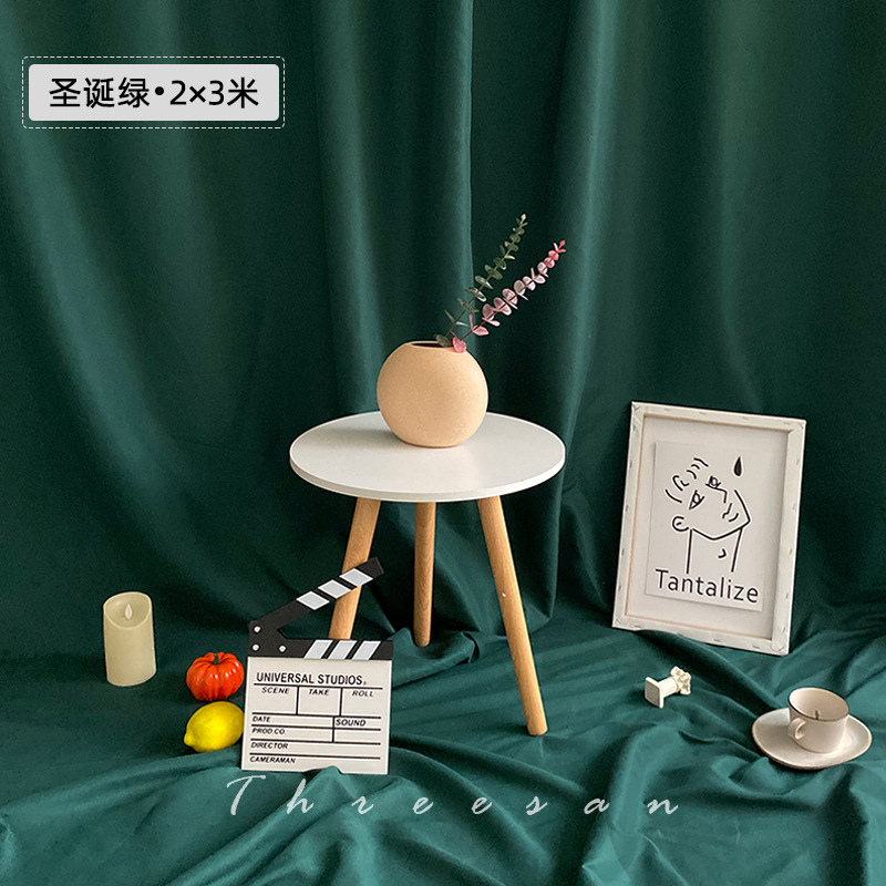 Fotografía blanca tela de fondo fotografía en vivo color sólido tela colgante accesorios de decoración de la habitación de dormitorio pared de fondo de arte de alto nivel