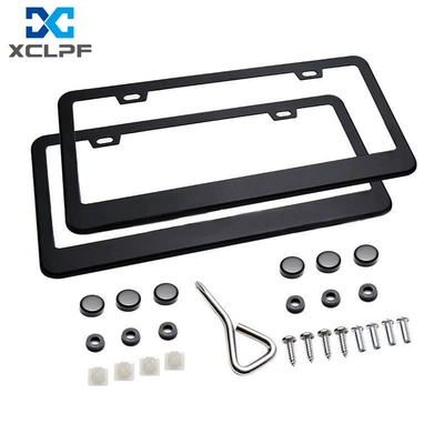 Amazon License Plate Frame American Standard License Plate Frame American Standard License Plate Frame Stainless Steel License Plate Modification Car Supplies