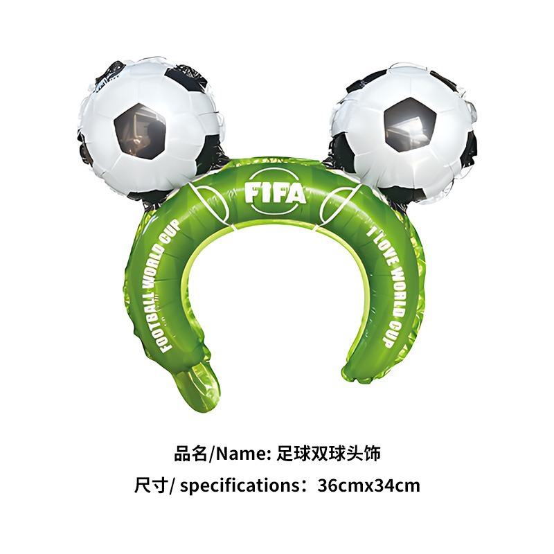 Transfronterizos 2026 Copa del Mundo Serie de globos Estados Unidos, Canadá, México Juego de fútbol Globo de aplausos Globo de trofeo Globo