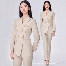 职业商务西装套装女秋冬2025新款大学生面试正装经理工作西服外套