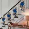 Blue staircase hanging decoration (default OPP bag)