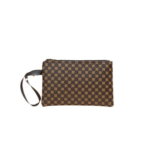 Wholesale Personalized Colorful Water Ripple Embossed Handbag New Fashion Simple and Elegant Lady's Wallet with Floral Weaving