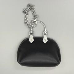 DIY ジュエリーバッグペンダントアクセサリー PU レザー綿充填ミニミニバッグキーホルダーバッグペンダント