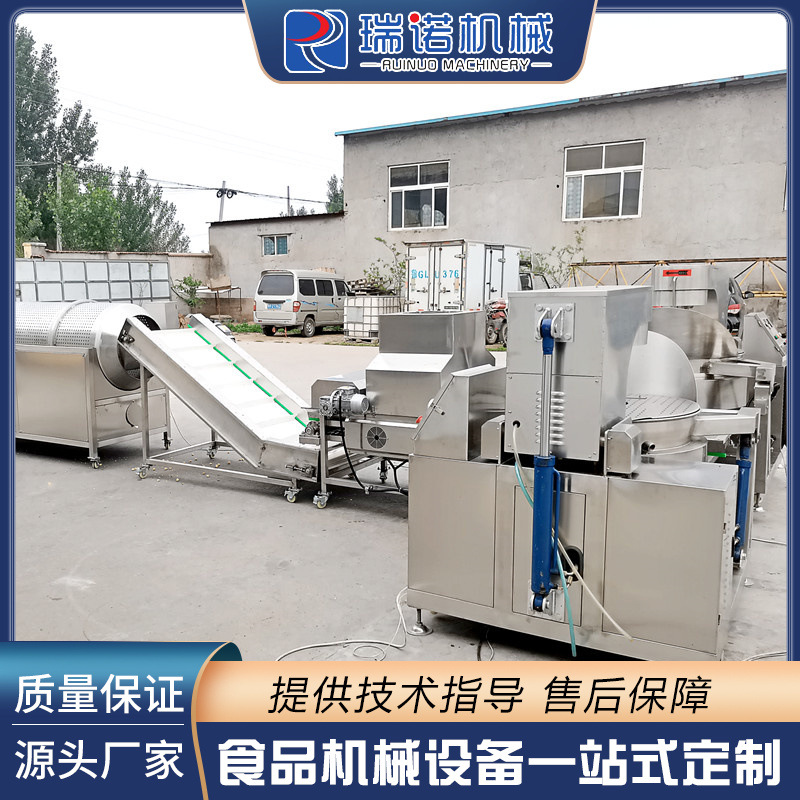 智能爆米花机流水线 无人操作爆玉米花设备 焦糖爆米花加工机器