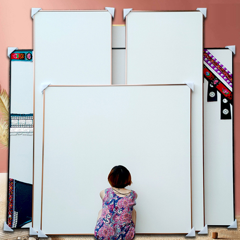 No-Installation Narrow-Sided Oil Painting Frame Solid Wood with Canvas Linen Canvas Frame Large Size Inner Frame Outer Frame No-Installation Narrow-Sided Oil Painting Frame Solid Wood with Canvas Linen Canvas Frame Large Size Inner Frame Outer Frame