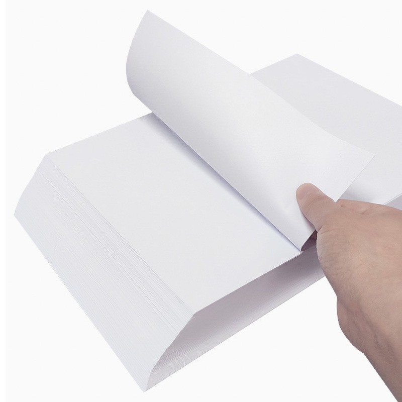 Papel de Copia A4 70 / 80g papel de manuscrito de paja papel de impresión blanco papel de oficina 100 hojas / este admite personalización