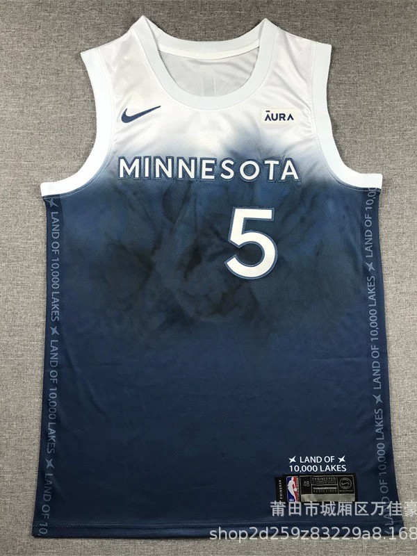 Спортивная майка с надписью Timberwolves 5 Edersitznix команда 11#Brunson вышитые спортивные повседневные кроссовки для мужчин