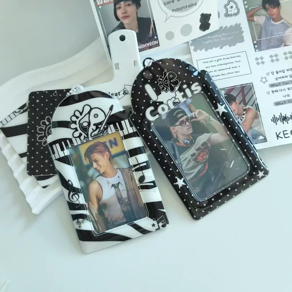 Original Cortis Can Hold 3inch Horizontal Cards, Photo Card Holder, Keychain Card Holder, Card Case, Card Holder