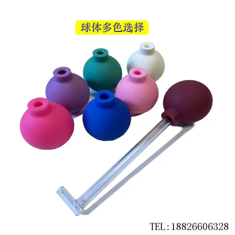 扁桃体口腔结石清洁器 口腔清洁用品 吸球 玻璃直管 7字管 90度管