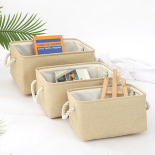 (Cross-border trading), solid color table storage basket, socks, underwear, storage box