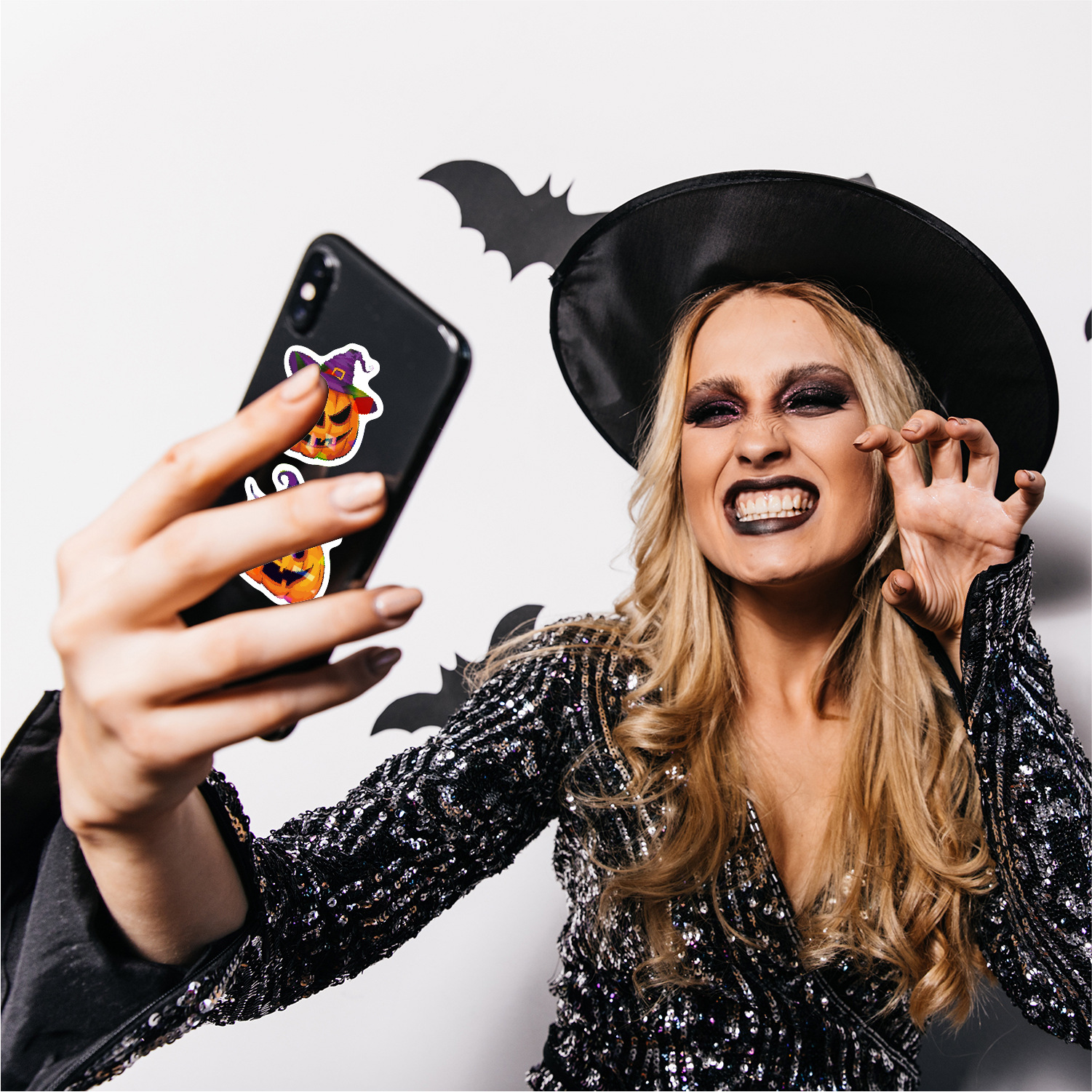 Q8全息万圣节南瓜50张 主图3 场景_画板 1 副本 3.