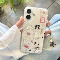 Apple, совместимый iPhone 15 с бантами, чехол для телефона, iphone, 15проксим