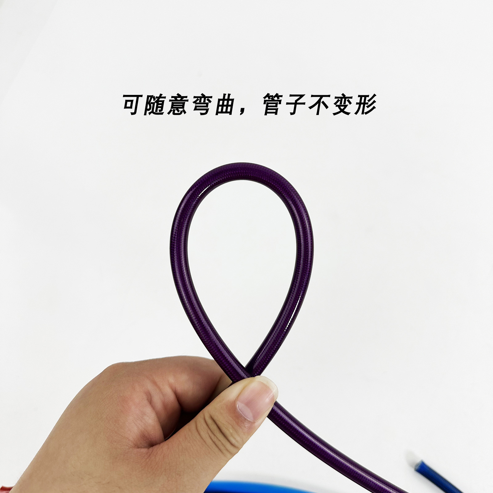 1m An3 Motorcycle Automotive Hydraulic Brake Hose Nylon Steel Wire Braided Clutch Universal Disc Brake Hose