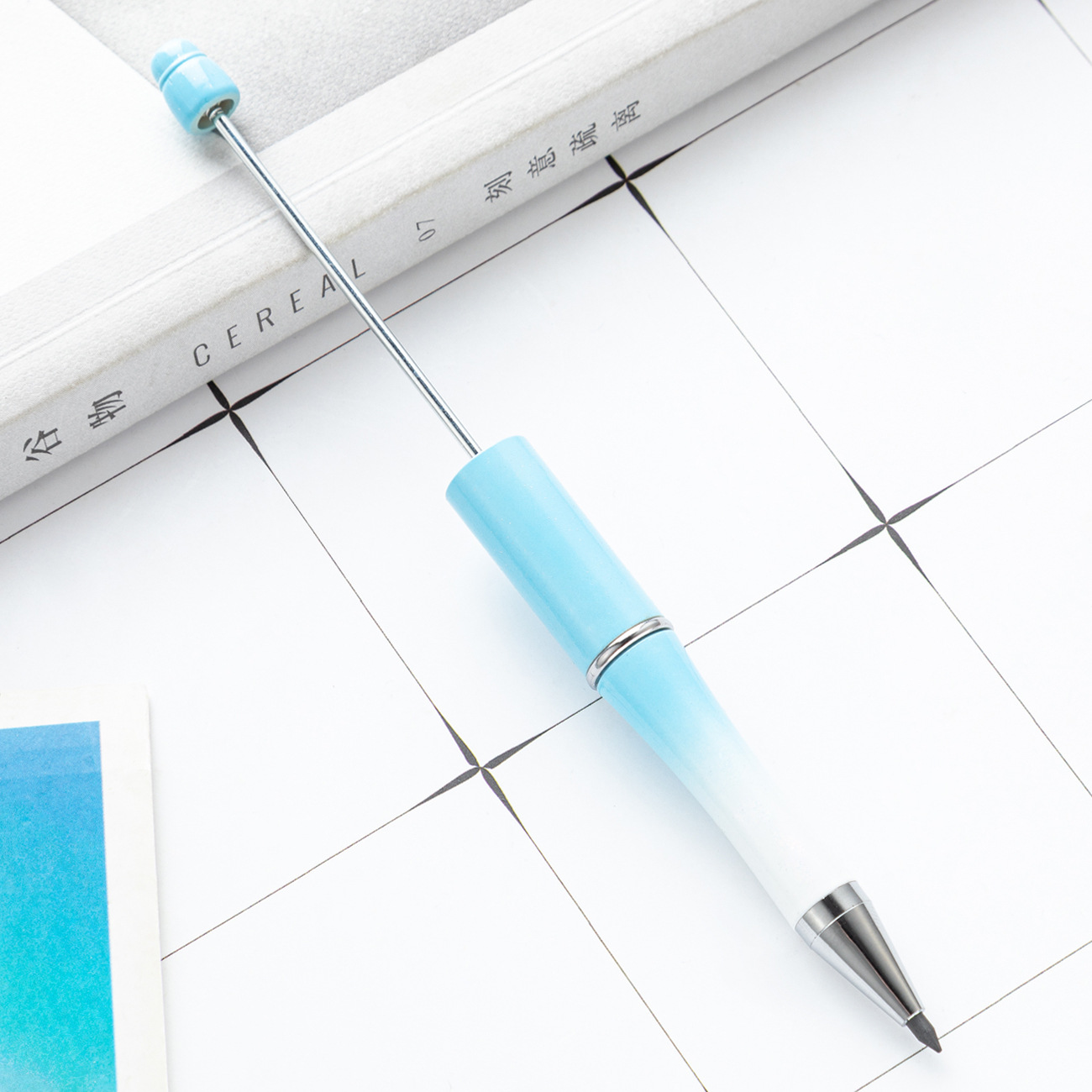 DIY plástico moldeado lápiz pintura afilado-libre Escritura de tinta constante lápiz imprimible logotipo eterno lápiz al por mayor