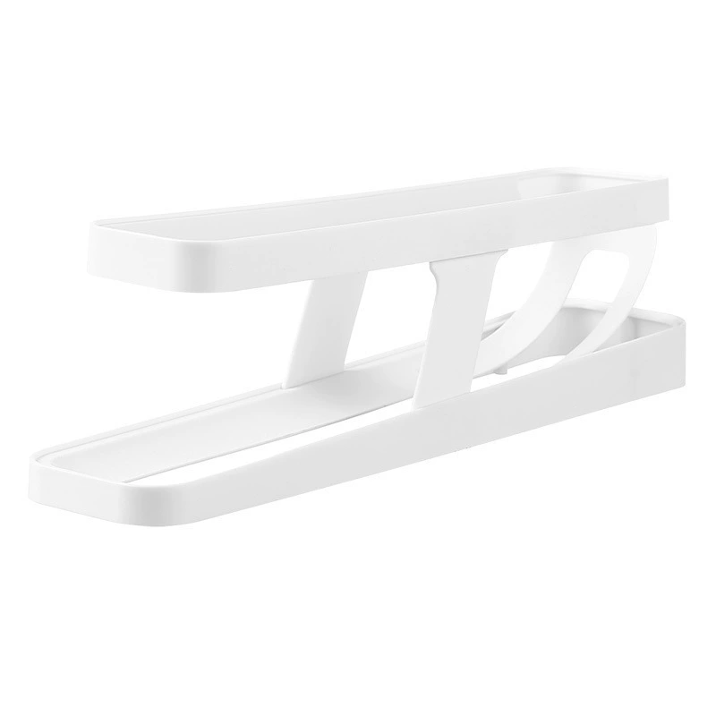 Home Multifunctional Egg Storage Box refrigerator side door holder Egg standing rack storage box double -layer fresh -keeping box