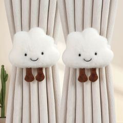 ぬいぐるみのかわいいカーテンの部品はヨーロッパ式の創意的なカーテンを持ってかわいいアニメのカーテンを掛けます。