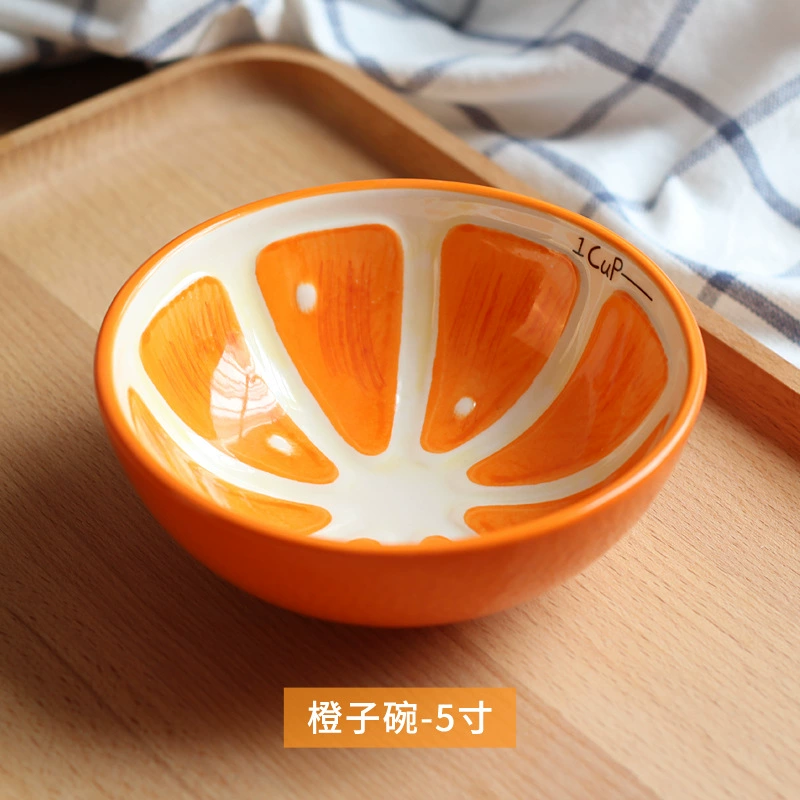 Ceramic tableware, creative children's cartoon set