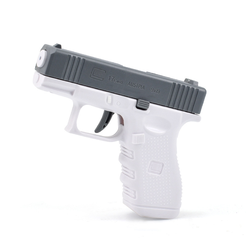 Pistola de agua transfronteriza de recarga automática, tipo revólver, Desert Eagle Glock, pistola de pulverización manual, juguete acuático