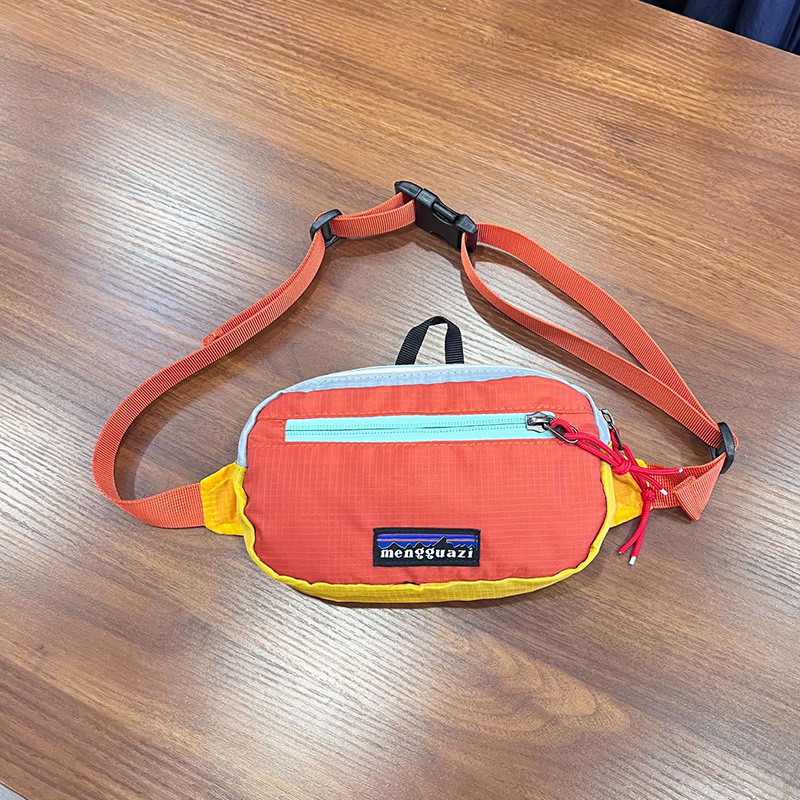 Guapo bolso de pecho para niños, moda coreana para hombres y mujeres, bolso de cintura para niños, mini bolso de cintura para niños.